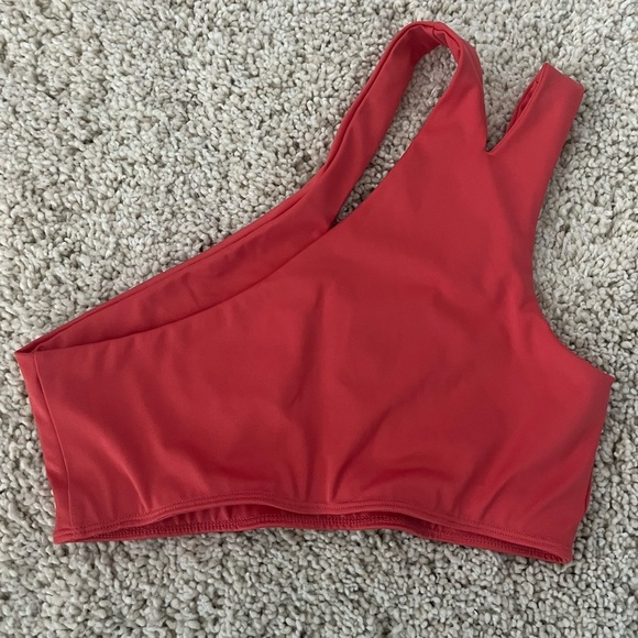 Reformation EcoMove Simone Bra in Hot Coral Size Small - Picture 3 of 6